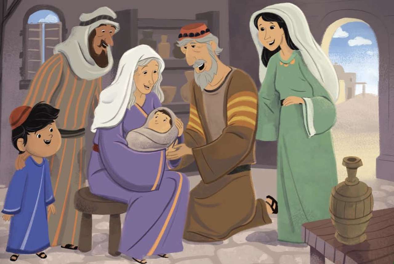 Keresztelő János születése puzzle online fotóról