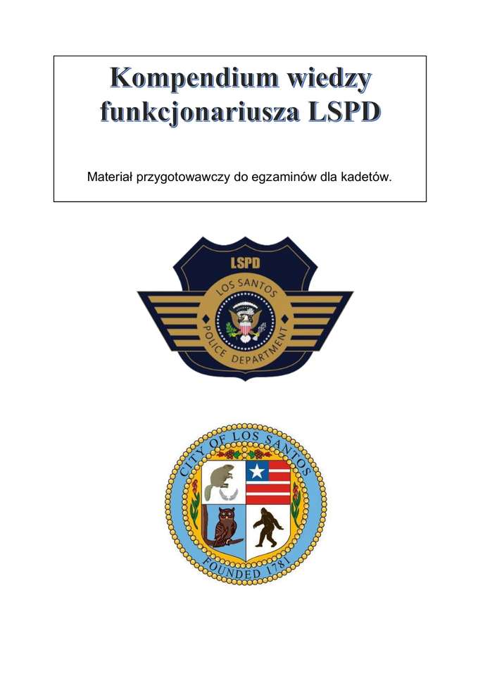 Головоломка LSPD №1 скласти пазл онлайн з фото