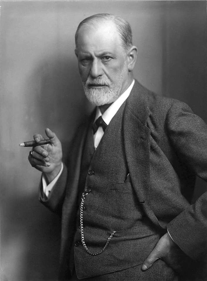 Sigmund Freud pussel online från foto