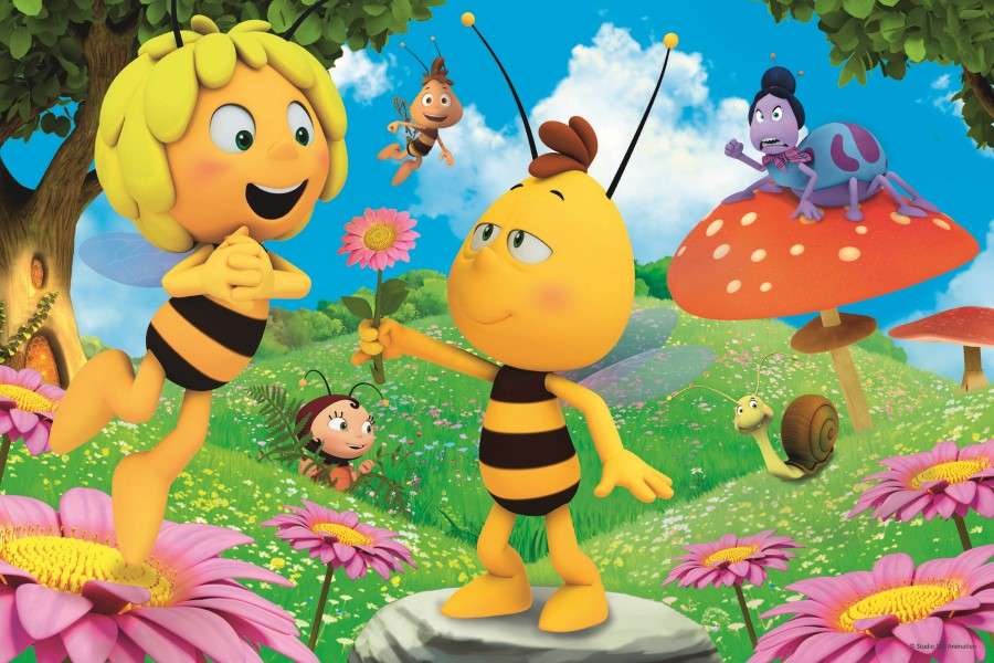 včela májová online puzzle