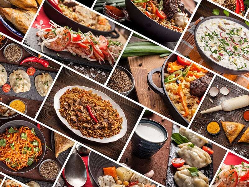 Uzbek cuisine online puzzle