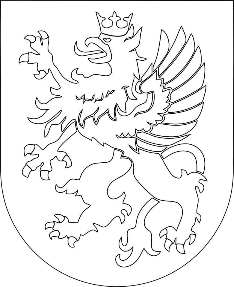 Kashubian coat of arms online puzzle