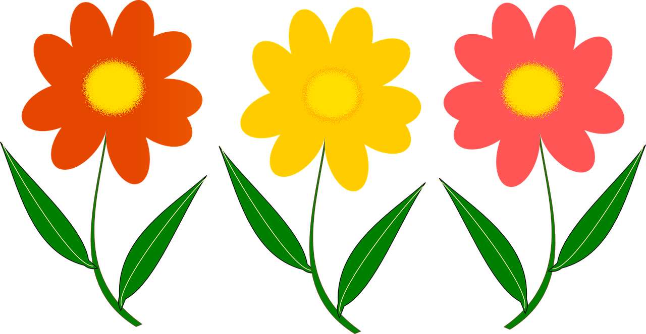 flowers for kids puzzle online from photo