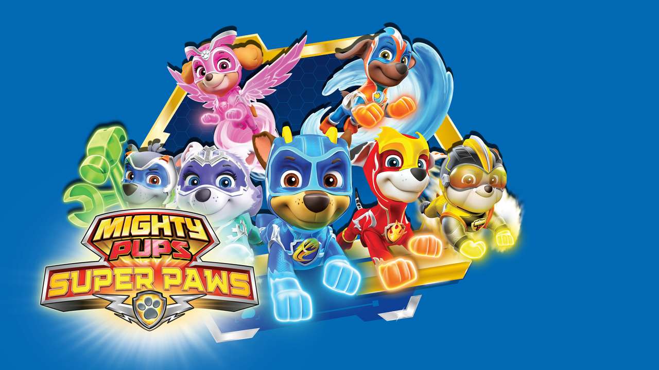 Mighty Pups puzzle online fotóról