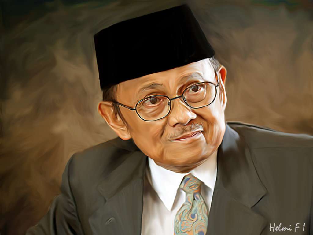 bj habibie puzzle online from photo