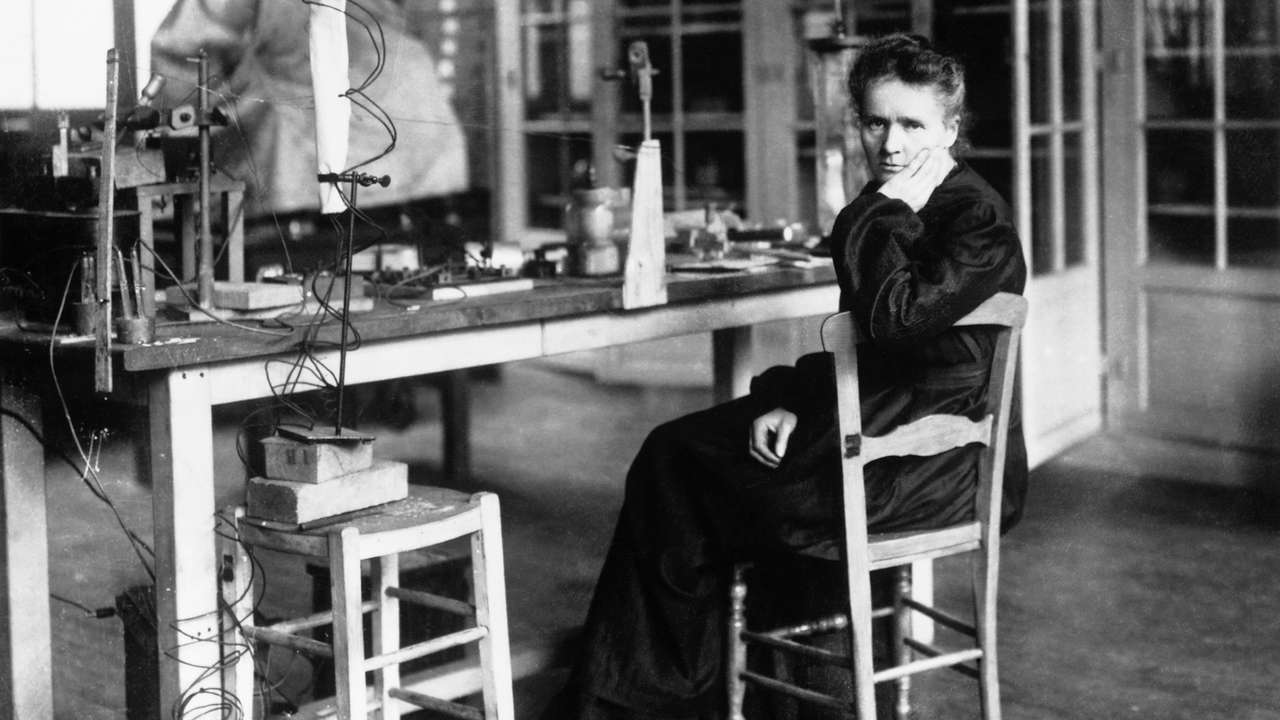 Marie Curie Online-Puzzle
