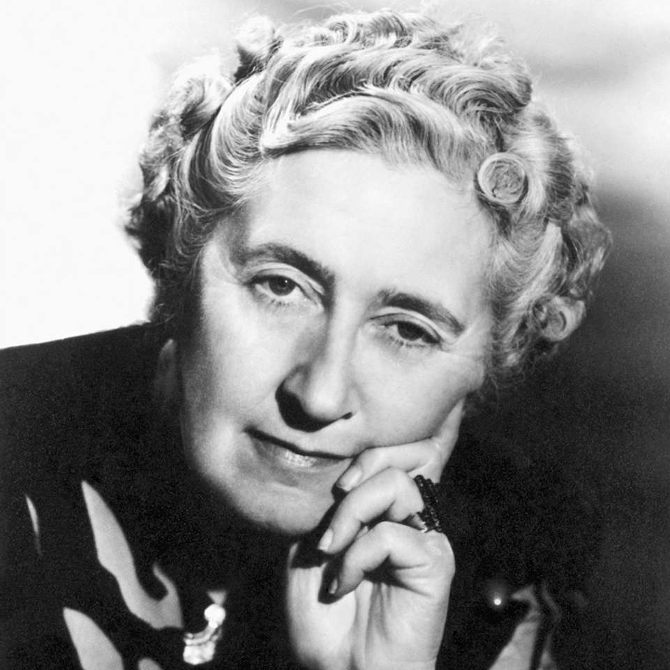 Agatha Christie pussel online från foto