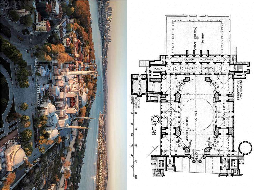 Hagia Sofia pussel online från foto