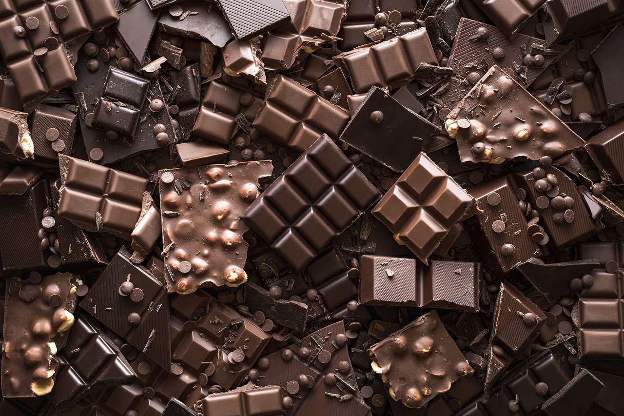Čokoláda online puzzle