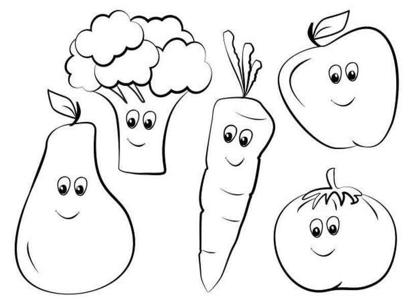 fruits and vegetables 20 puzzle online from photo