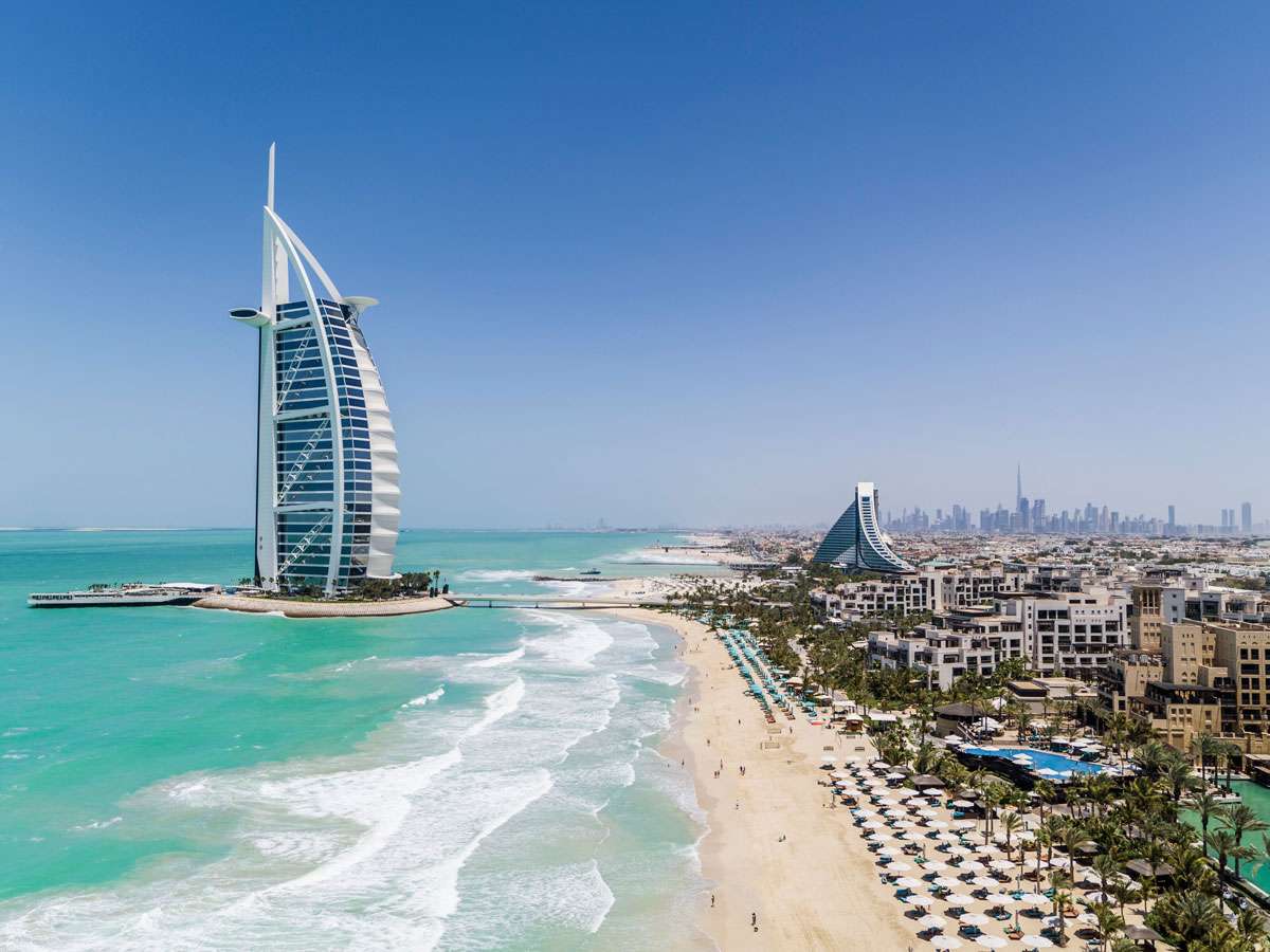 Dubai turizmus puzzle online fotóról