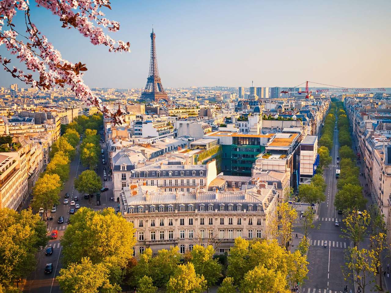 Peisajul parizian puzzle online din fotografie