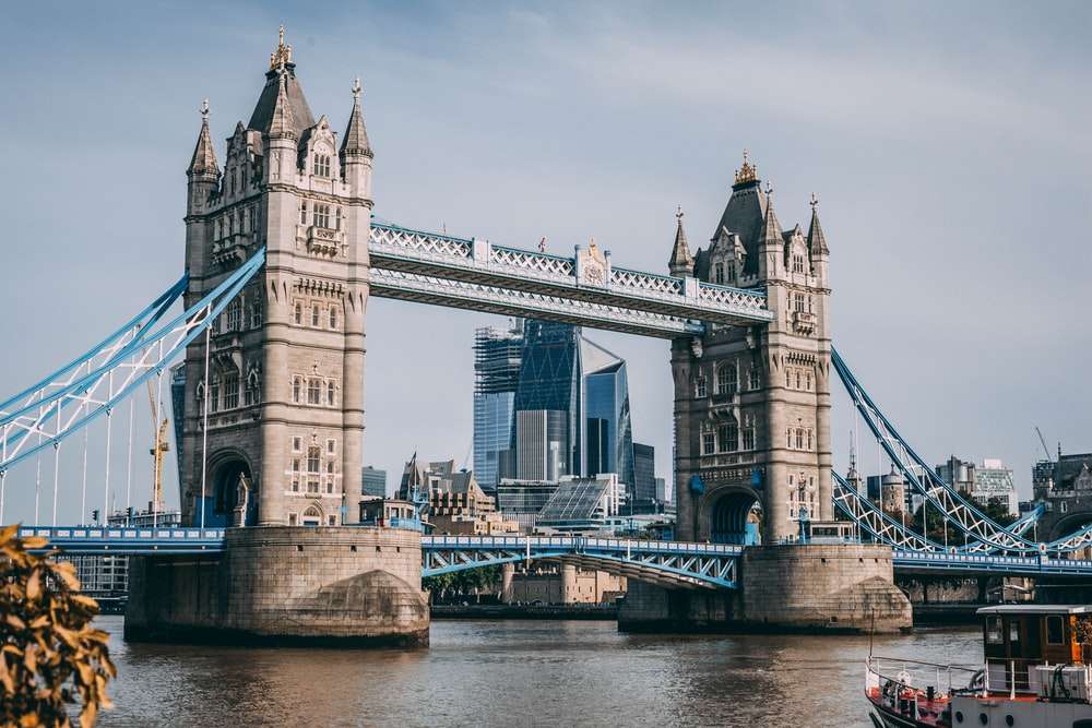 London bridge puzzel online van foto