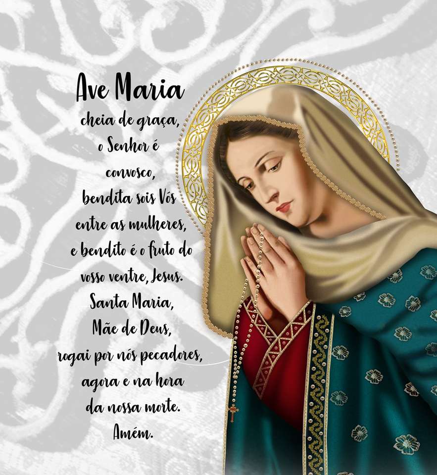Ave Maria online puzzle