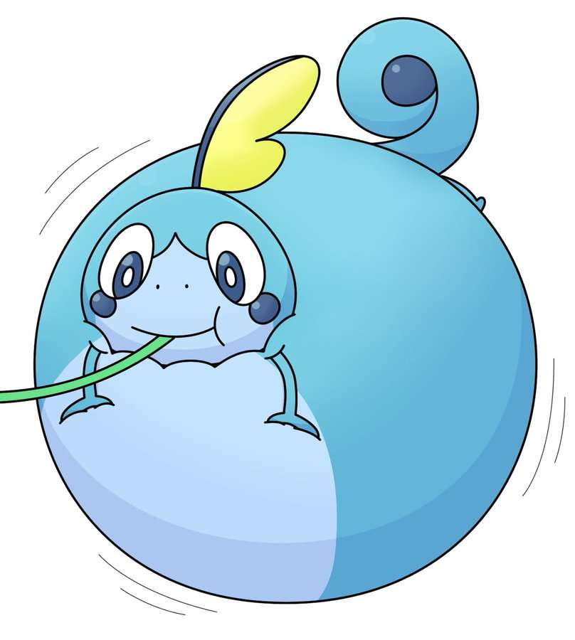 Looks like Sobble is enjoying it c: puzzle online from photo