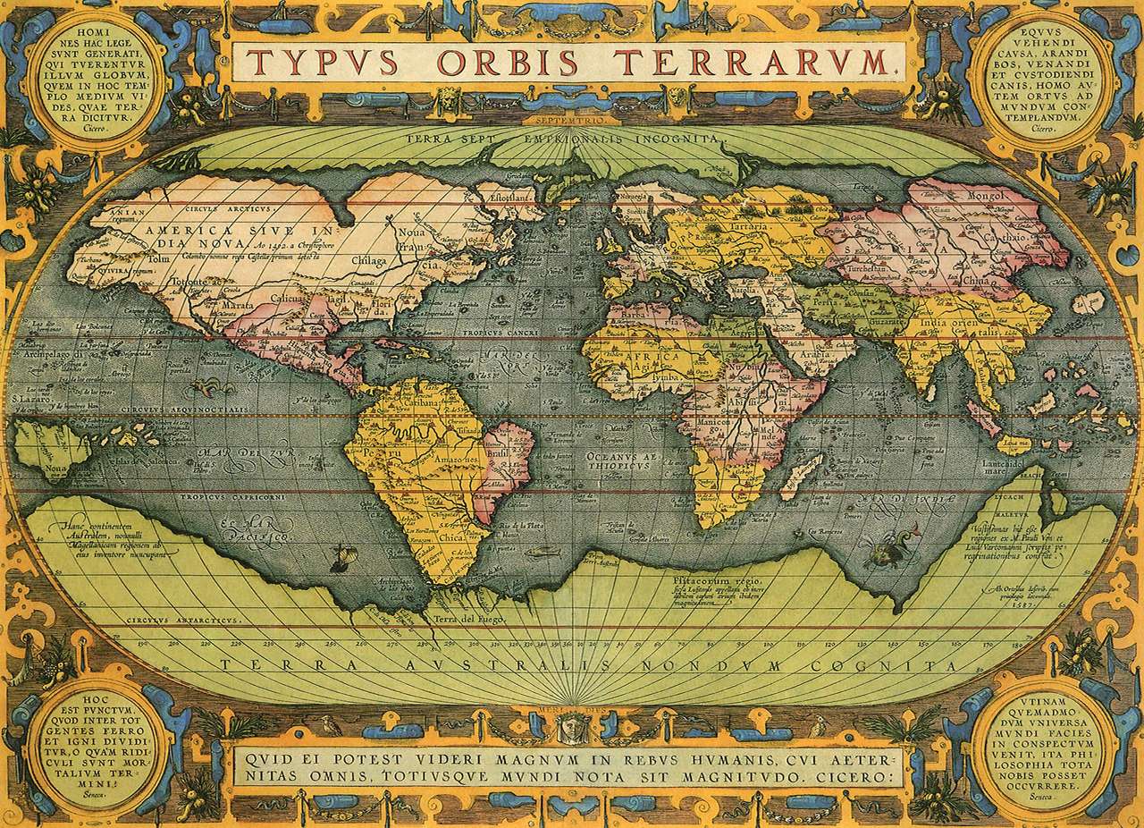 harta lumii puzzle online din fotografie