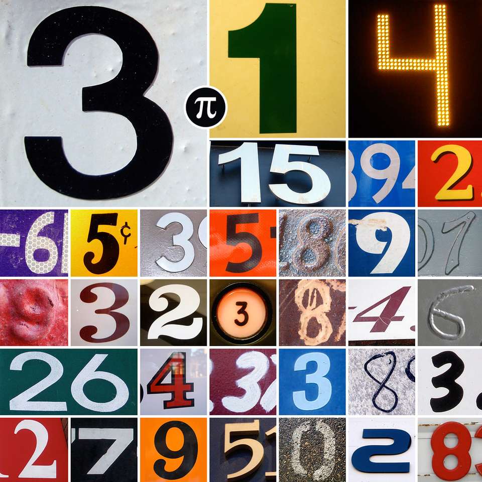 Quebra-cabeça do Dia do Pi puzzle online a partir de fotografia