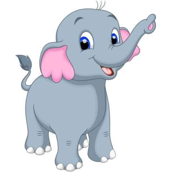 Gambar Gajah online puzzle