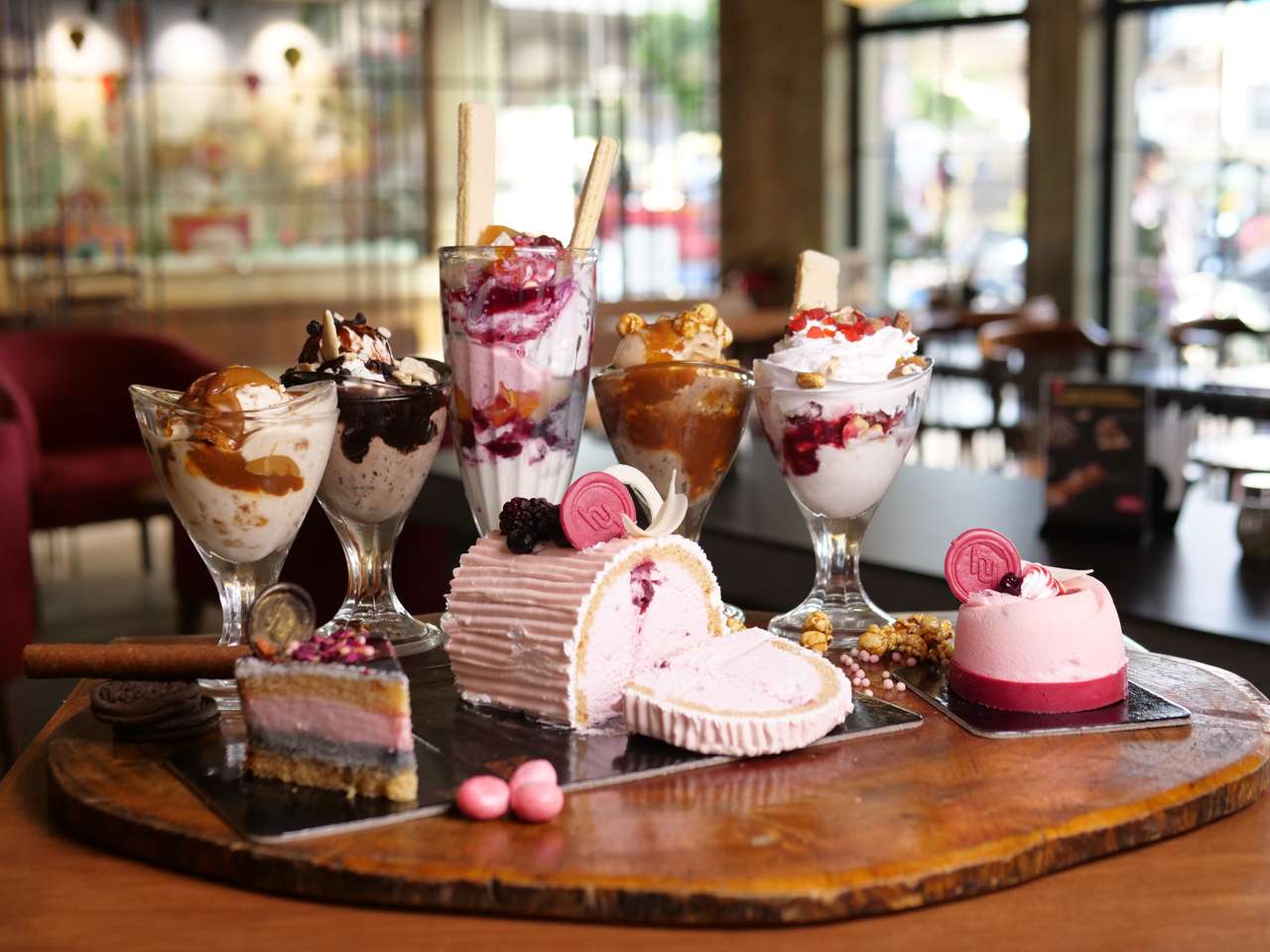 nuovi dessert gelato puzzle online da foto