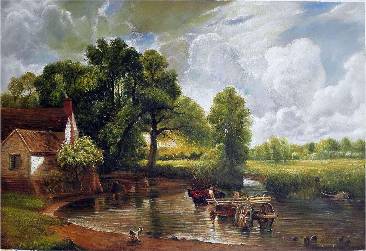 A Hay Wain online puzzle