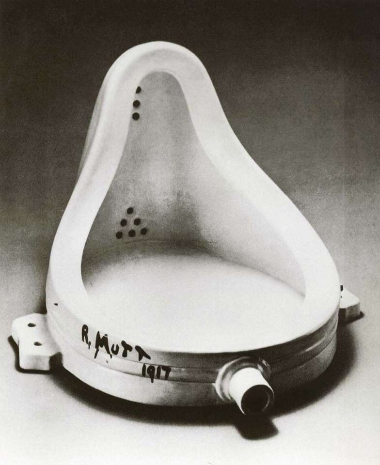 Marcel Duchamp puzzle online din fotografie