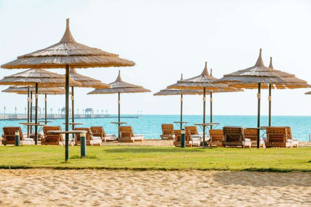 Stranden i Sokhna pussel online från foto