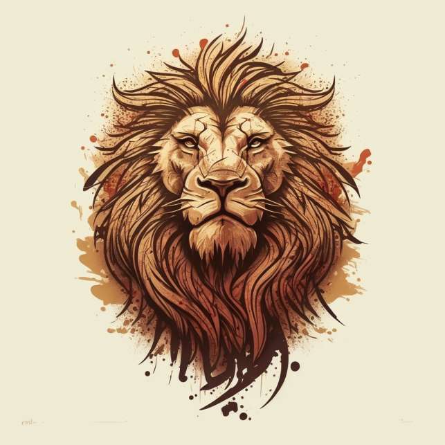 lion nemena puzzle online from photo