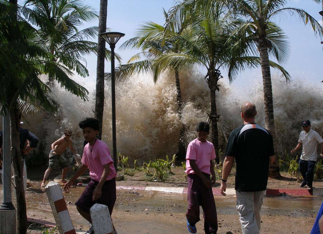 τσουνάμι στην Ταϊλάνδη online παζλ