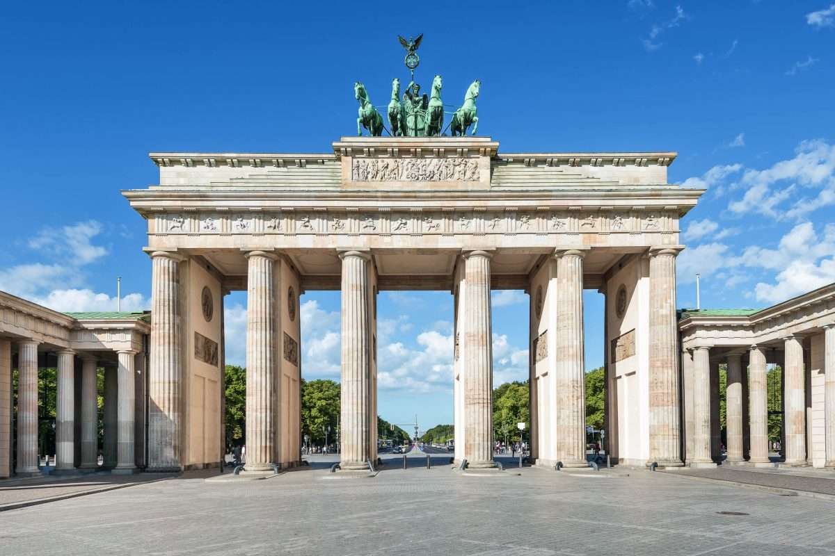 Brandenburger Tor Online-Puzzle vom Foto
