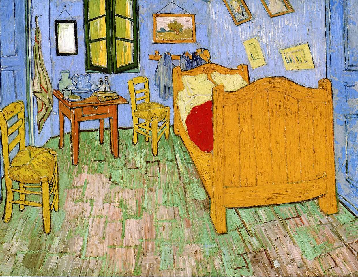 Habitación Van Gogh rompecabezas en línea