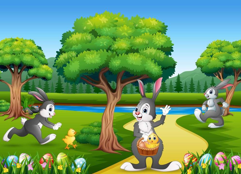 paques di pasqua puzzle online da foto