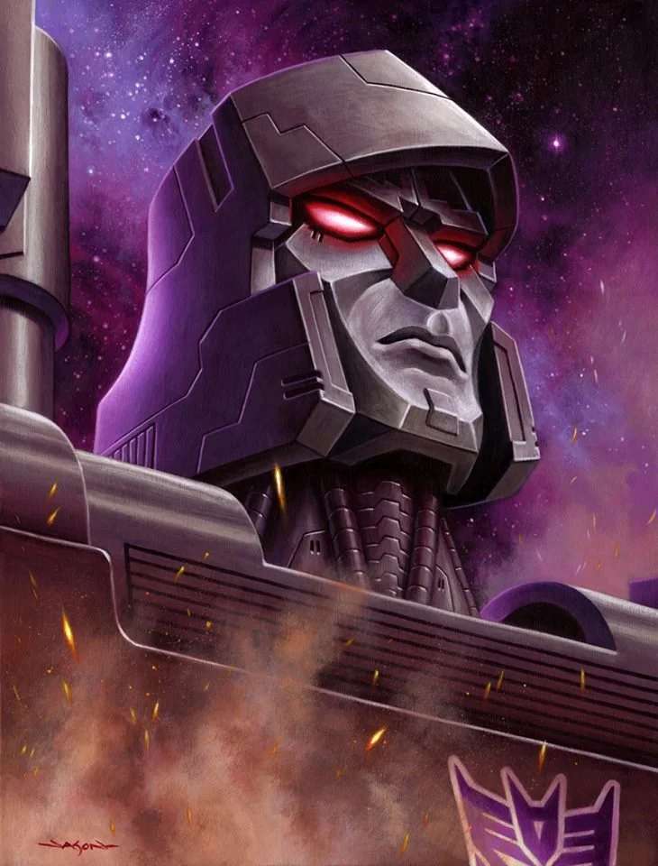 Megatron Gigachad puzzle online from photo