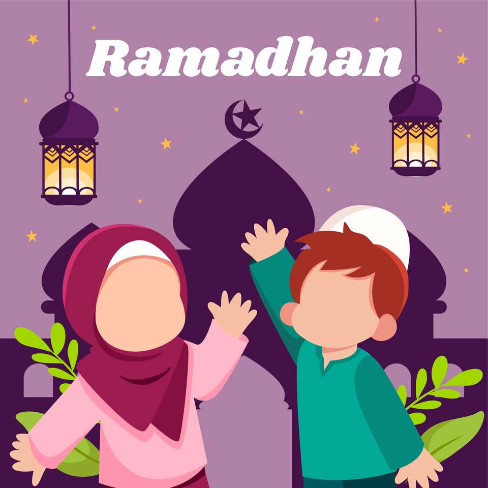 Ramadhan puzzle online from photo