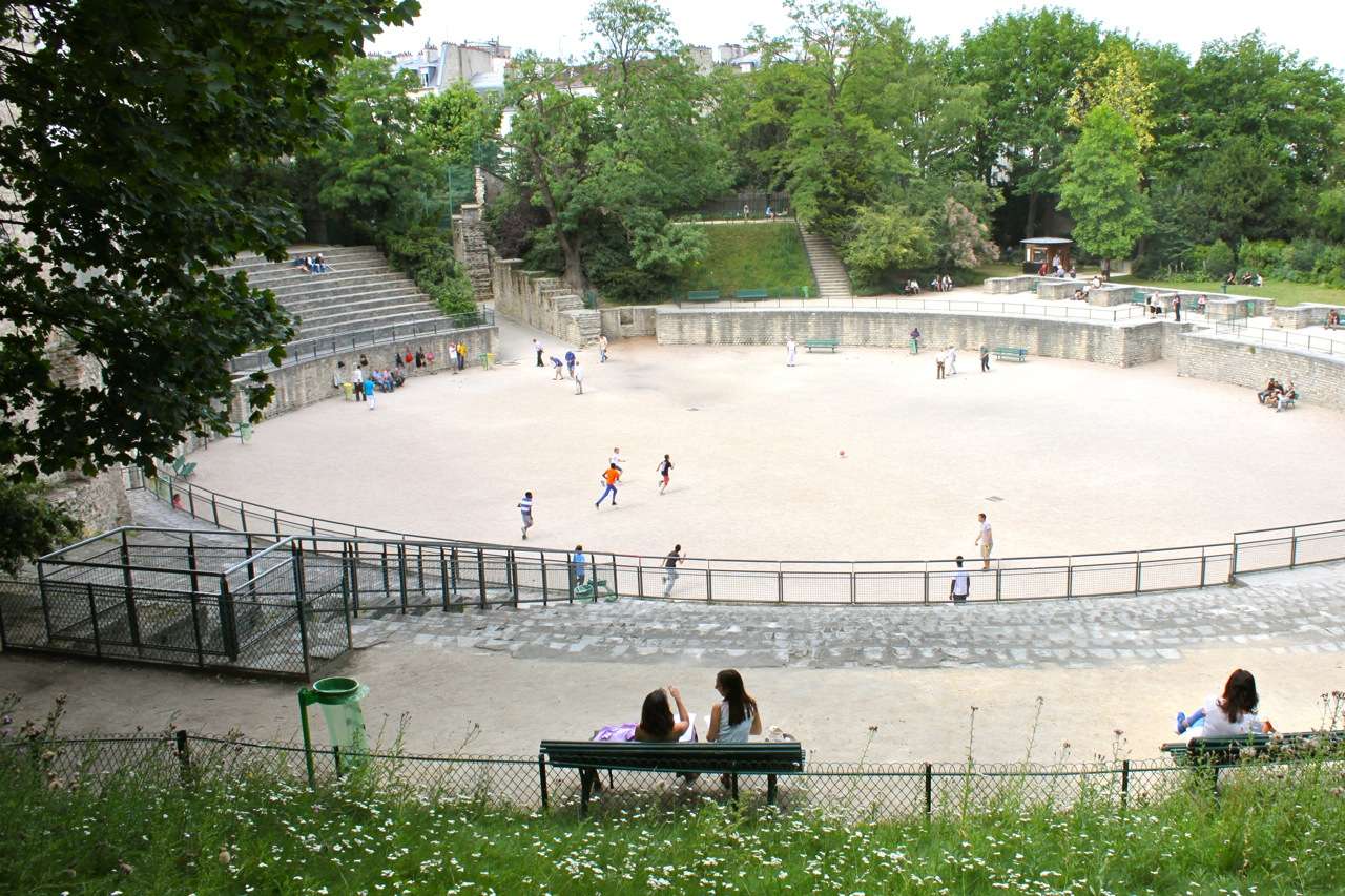 Les arènes de Lutèce puzzle en ligne à partir d'une photo