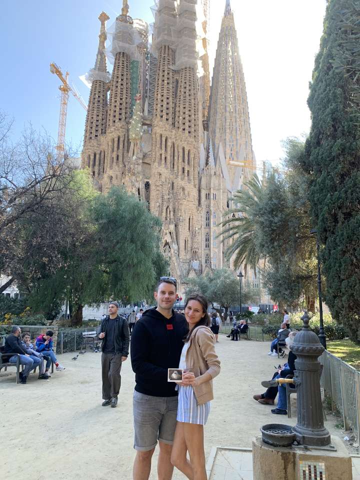 Sagrada Familia pussel online från foto