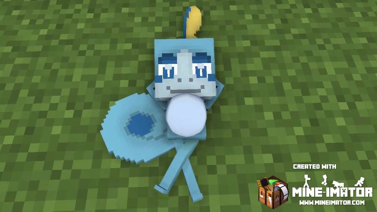 Minecraft sobble 2 puzzle online from photo