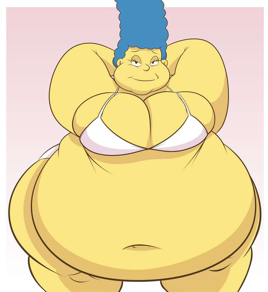 FAT SIMPSONS puzzle online from photo
