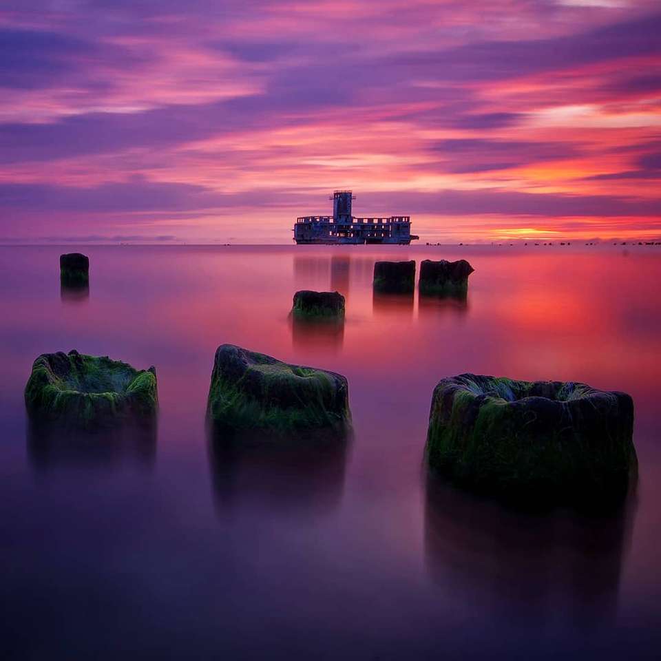 Sunset puzzle online a partir de fotografia