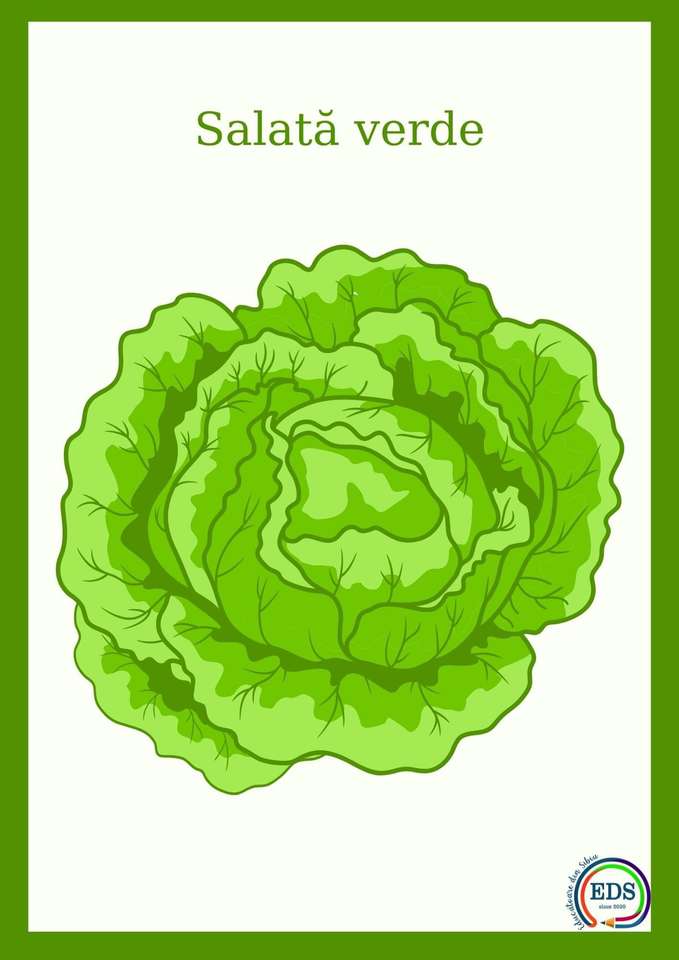 lettuce puzzle online from photo