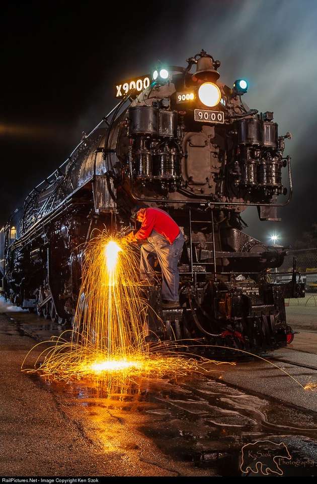 Riparazione locomotive a vapore puzzle online
