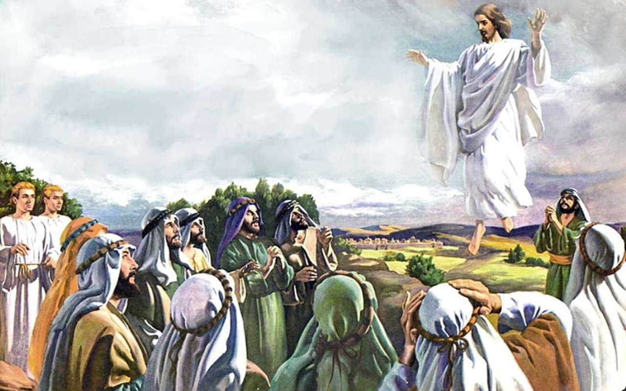 Възнесението на Исус онлайн пъзел от снимка