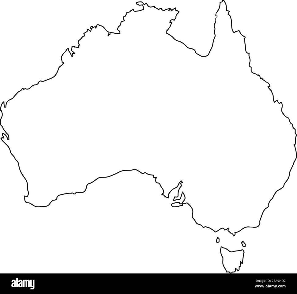 Αυστραλία - Παζλ παζλ online από φωτογραφία