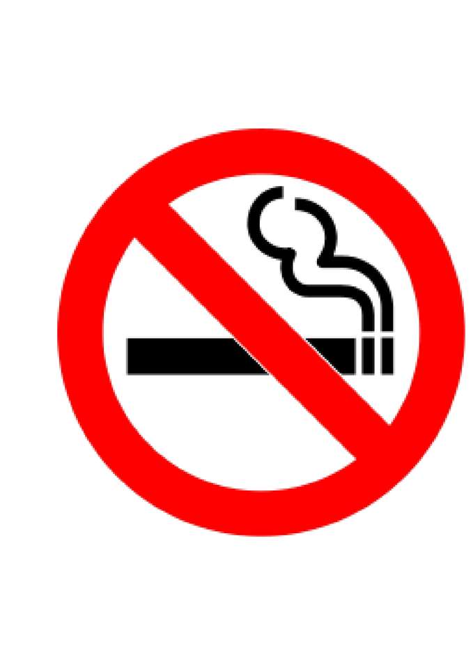 dilarang merokok онлайн пъзел от снимка