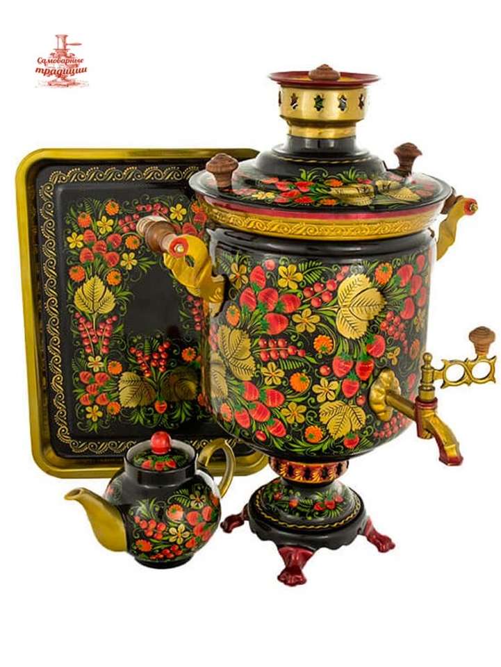 Samovar puzzle online from photo