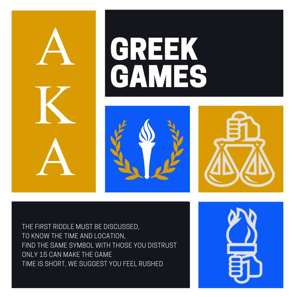 AKA Greek Games online puzzle
