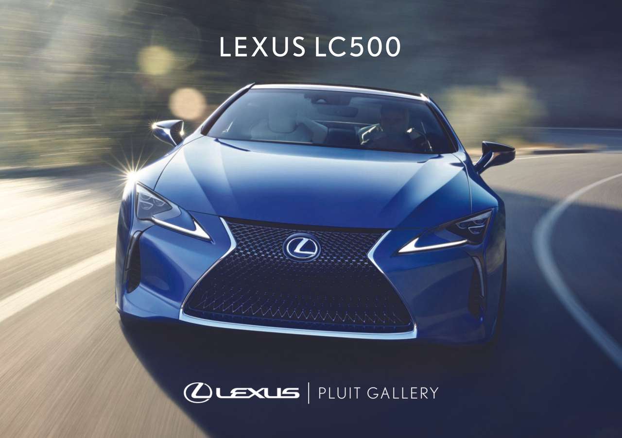 Lexus LC500 puzzle online din fotografie