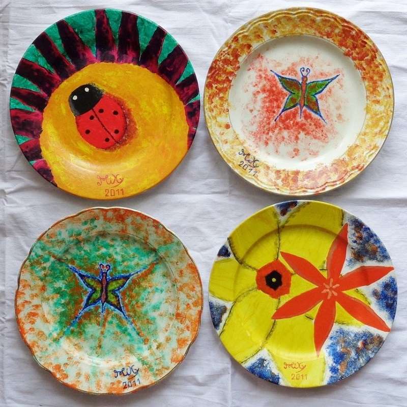 festett tányérok online puzzle