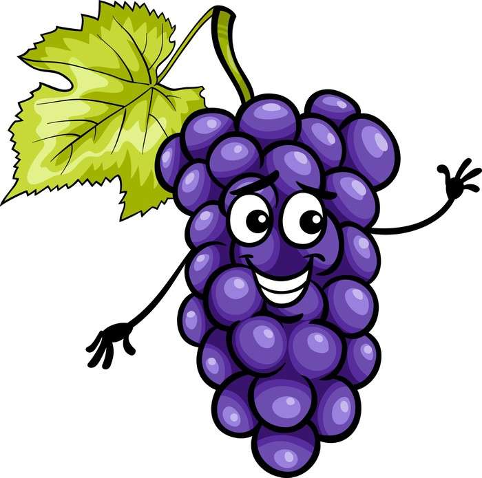 Наріжте виноград онлайн пазл