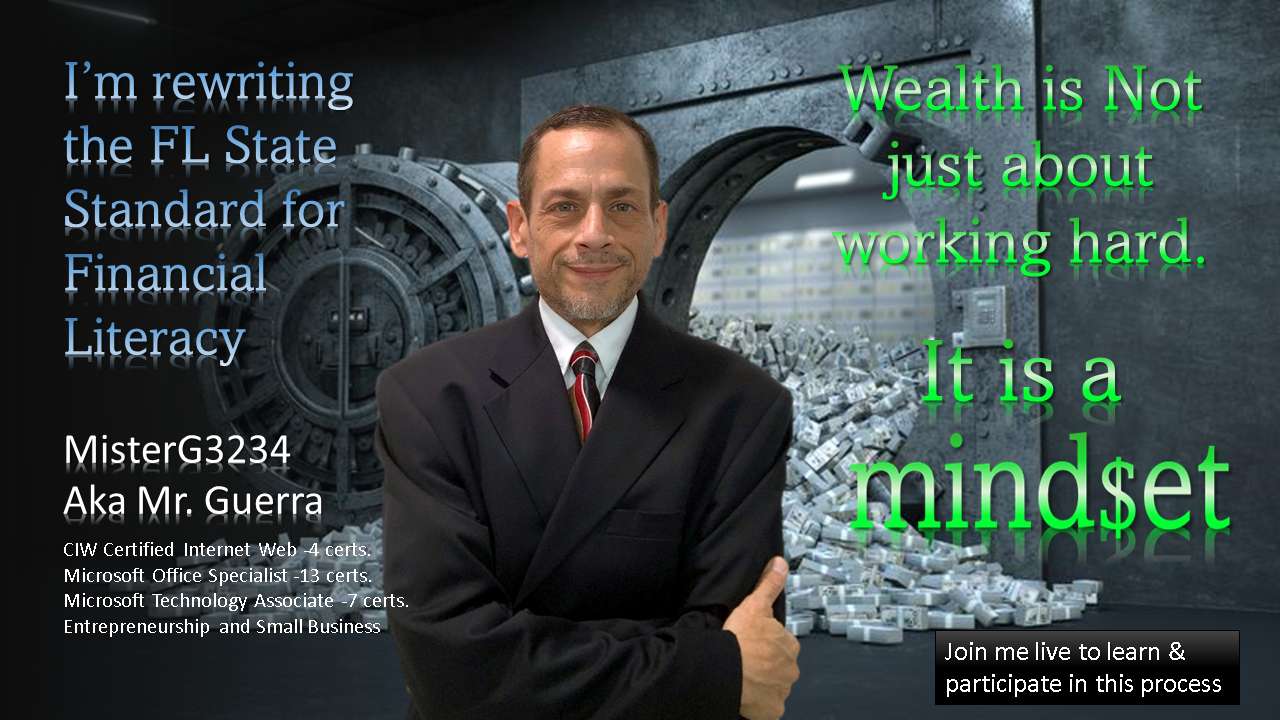 Професионален плановик на богатството г-н Г онлайн пъзел от снимка