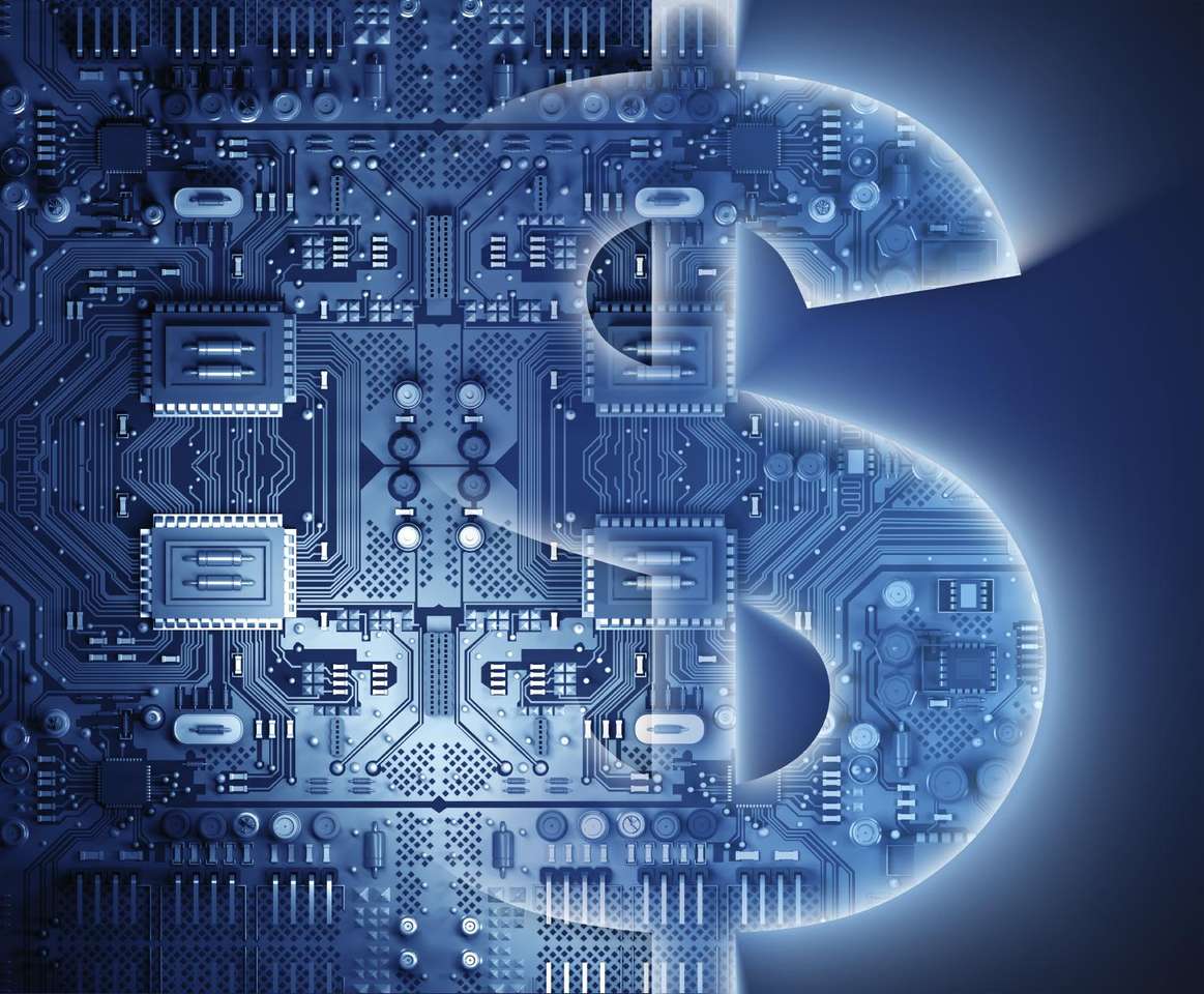 Geld in technologie online puzzel